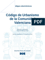 BOE-013 Codigo de Urbanismo de La Comunidad Valenciana