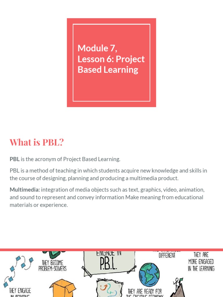 Project Based Learning | PDF