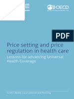 Price Setting and Price Regulation in Health Care: Lessons For Advancing Universal Health Coverage