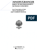 Percy Grainger - Rachmaninoff 2nd Concerto