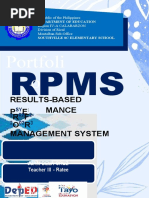 RPMS Template SY 2022 2023