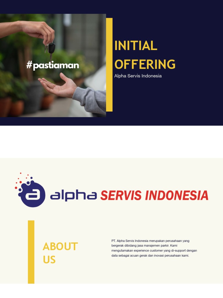 Contoh Proposal Valet Parkir | PDF