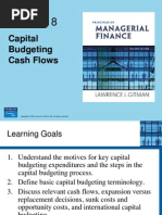 Chapt 8 Capital Budgeting Cash Flows