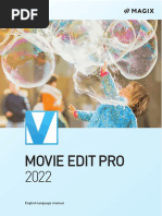 MAGIX Movie Edit PRO 2022 EN Manual