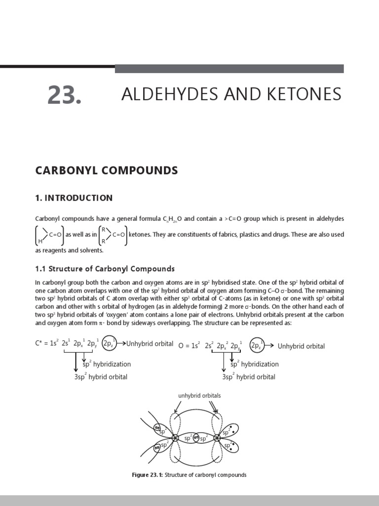 7.aldehydes and Ketonestheory | PDF