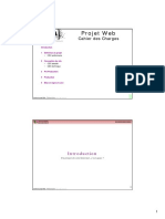 Projet Web: Cahier Des Charges