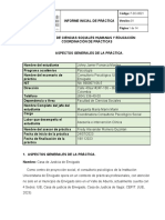 Informe Inicial 2 de Práctica Johny Fonseca