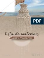 Lista de Materiais Lustre 07-23 