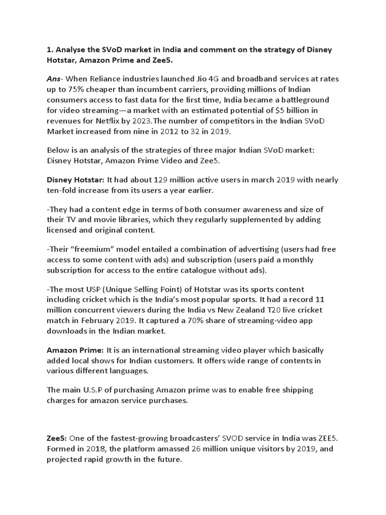 Netflix Case Study Pdf