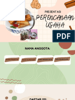 Coklat Hitam Profesional Perusahaan Penyedia Makanan Sehat Presentasi