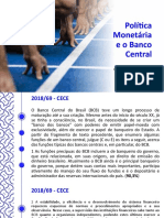 01 Política Monetária e Banco Central