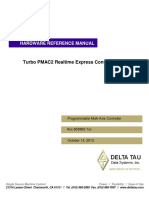 Hardware Reference Manual: Turbo PMAC2 Realtime Express Controller