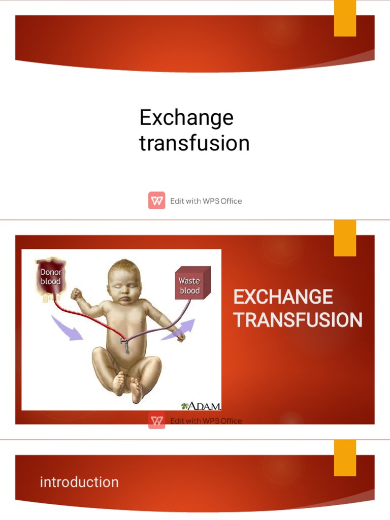 Exchange Transfusion PDF