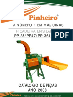 Catalogo Pinheiro PP35 PP 47 PP 3610 PP 4610