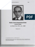 Robert Chu - Master Tung's Acupuncture Primar Lecture Notes