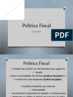 Aula 7 - Política Fiscal