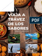 A Trávez de Los Sabores en Ecuador