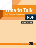 Time to Talk_Elementary_L3A L3B L4_Teacher's Guide
