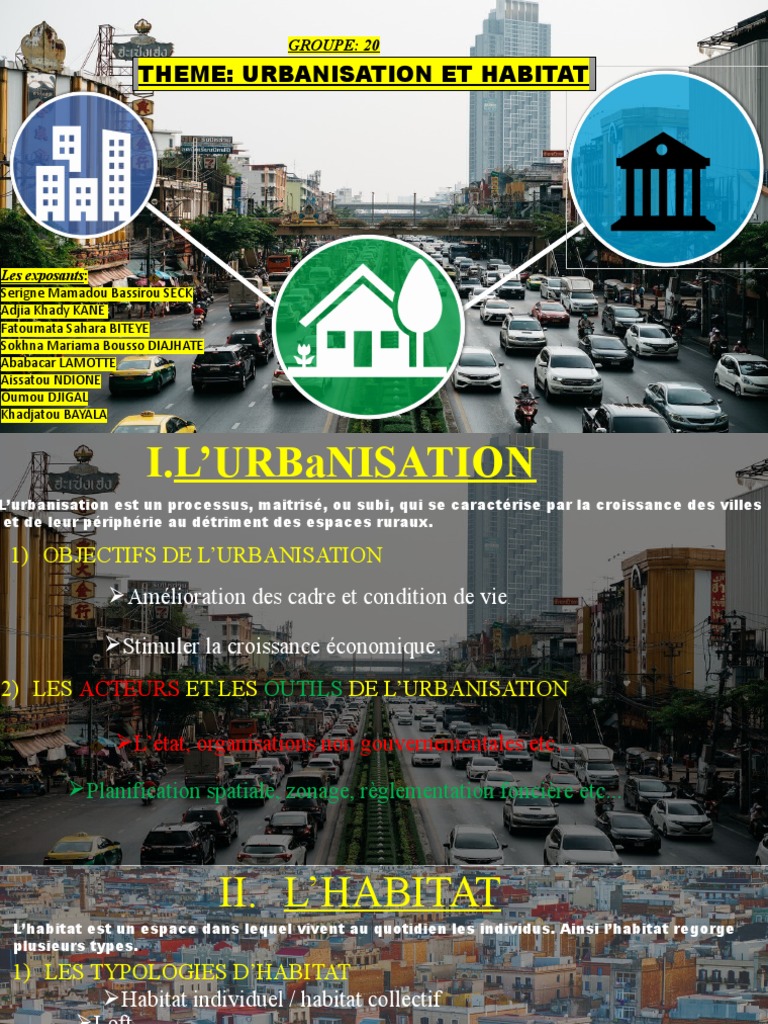 Urbanisation Et Habitat PDF
