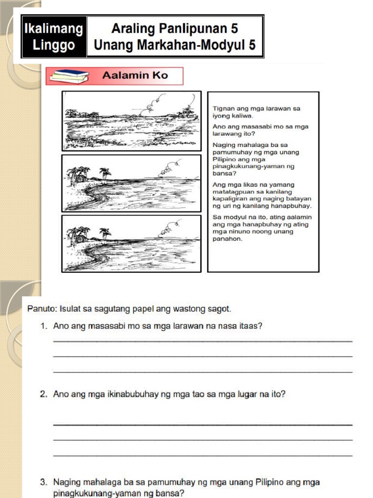 AP Q1 Week 5 | PDF