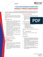 Flyer Sertifikasi It Project Management