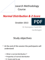 Normal Distribution and Z-Score