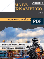 Apostila História de Pernambuco PMPE Vol. 2