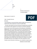 Reponse Demande D Explication Pdf Pdf
