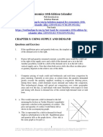 Economics 10th Edition Colander Solutions Manual Download