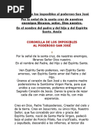 Novena A San José Dormido | PDF | María, madre de Jesús | Oración