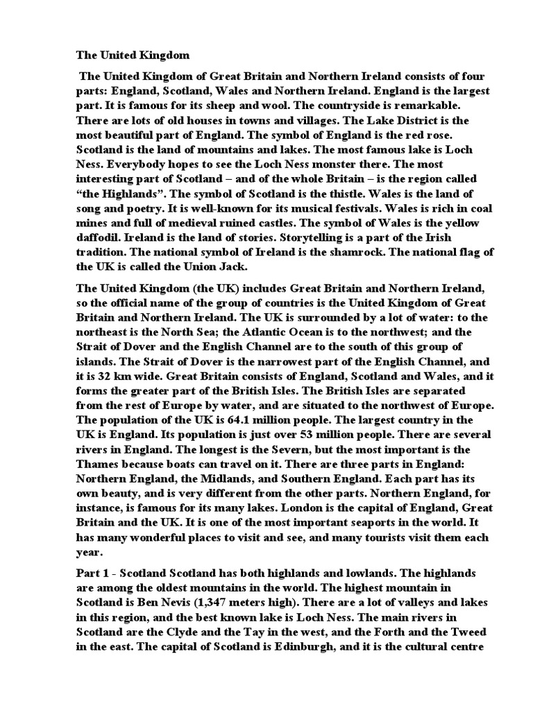 The United Kingdom PDF United Kingdom Scotland