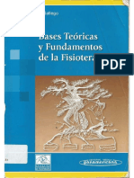 Bases Teóricas y Fundamentos de La Fisioterapia.
