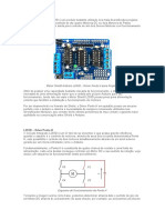 Motor Shield Arduino L293D - Driver Ponte H para Projetos