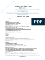 Economics 2nd Edition Karlan Test Bank Download