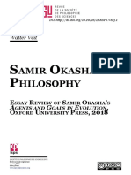Samir Okashas Philosophy