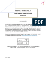 UPAG Programa de Desarrollo Esperanzas Panamericanas v2.23 ESP