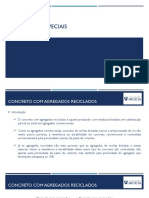 Concreto Com Agregados Reciclados - Concretos Especiais