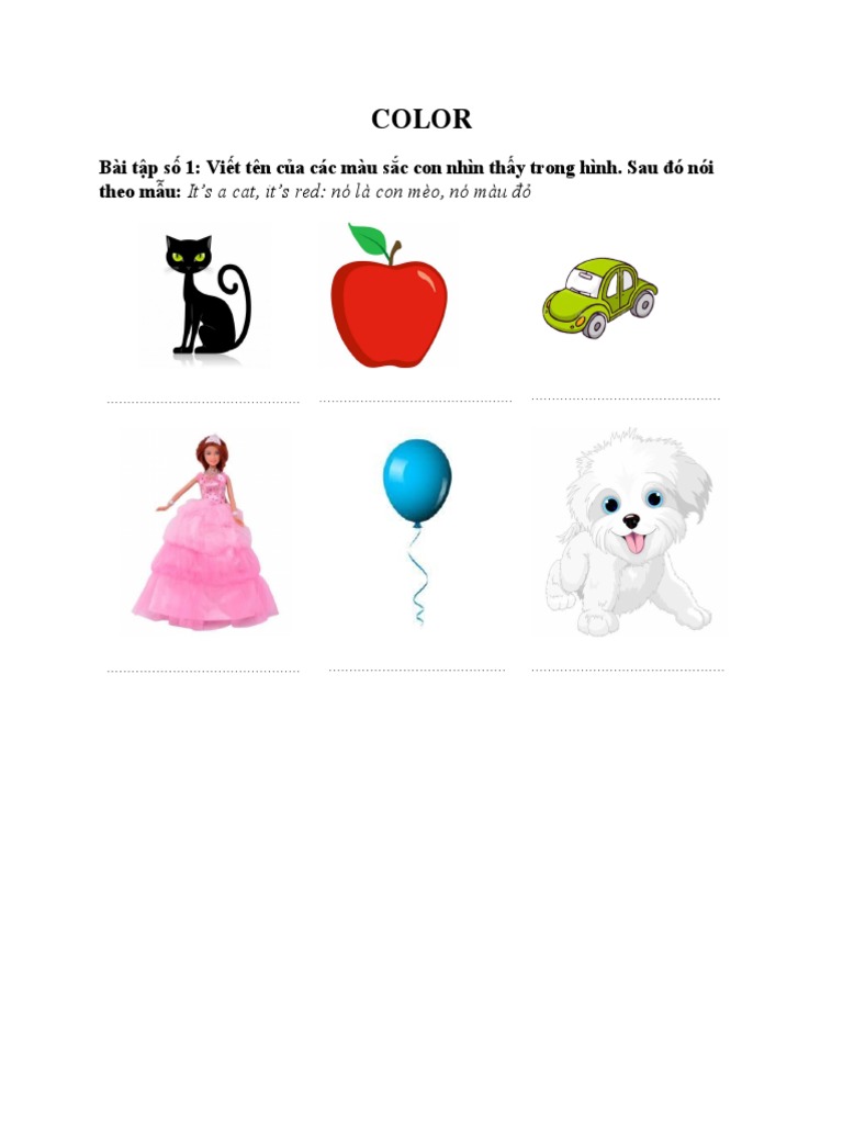 COLOR - Homework | PDF