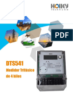 Medidor Trifásico de 4 Hilos DTS541 - Holley
