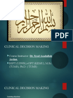 Clinical Decision Making