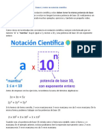 Sumar y Restar en Notación Científica Alumnos