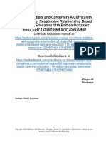 Infants Toddlers and Caregivers A Curriculum of Respectful Responsive Relationship Based Care and Education 11th Edition Gonzalez Mena Test Bank 1