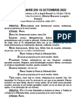 Vecernia 15.10.2022, Sâmbătă Seară, Glas 1, Duminica 21 După Rusalii