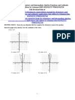 Elementary and Intermediate Algebra Functions and Authentic Applications 2nd Edition Jay Lehmann Test Bank Download