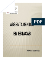 Assentamentos e Transferencia de Carga Vertical em Estacas