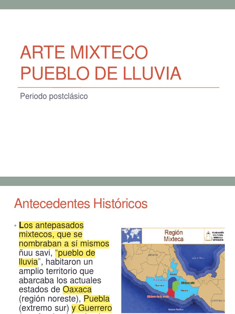 Arte Mixteco | PDF