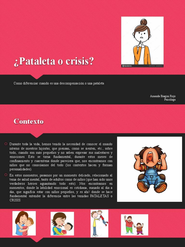 Pataleta o Crisis | PDF