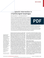 Therapeutic intervention in oropharyngeal dysphagia _ Enhanced Reader