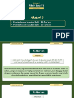 Usul Fikih 3 II Pembahasan Al-Quran Dan As-Sunnah