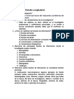 Cuestionario de Estudio Longitudinal